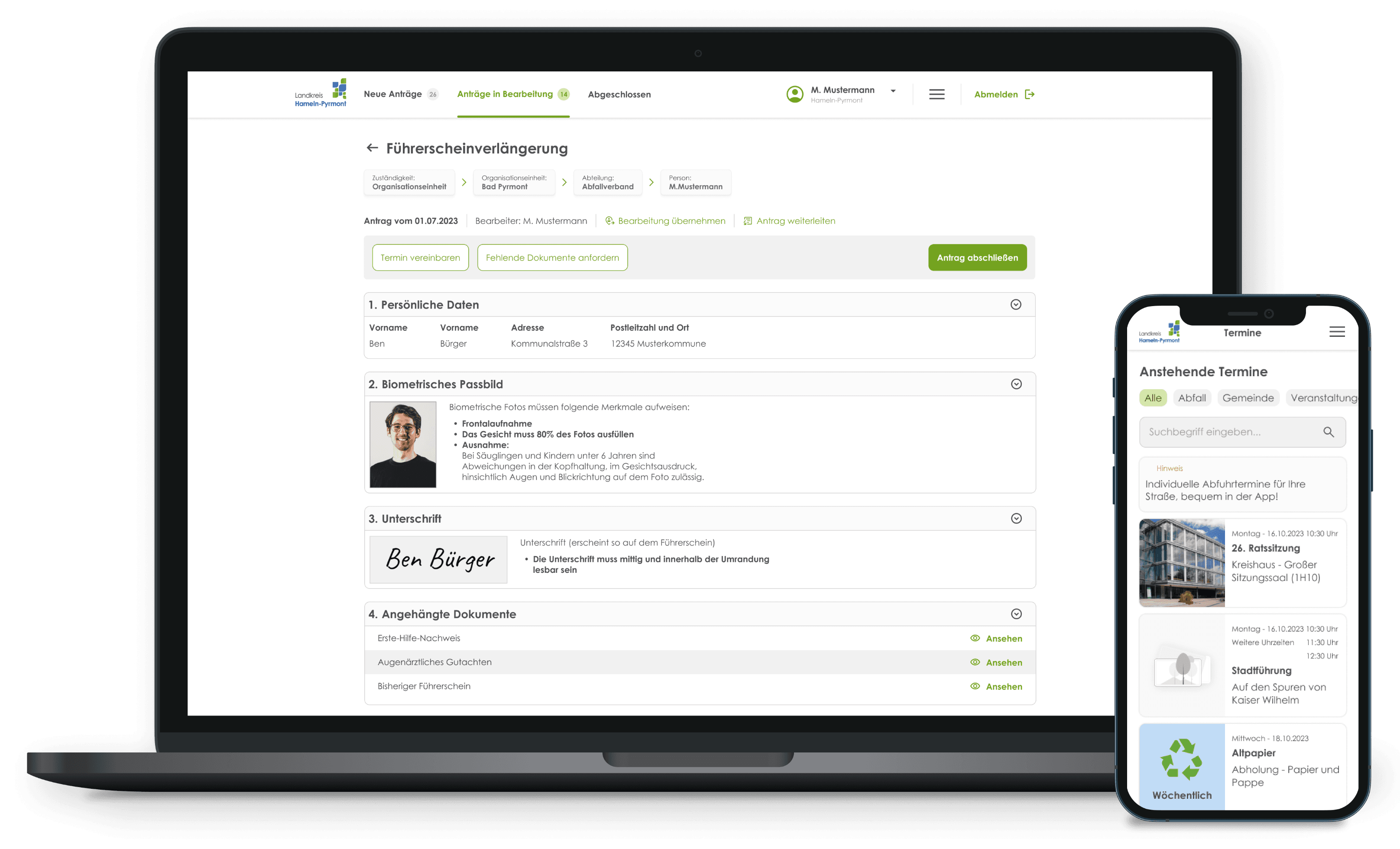 Bürgerservice für die Hosentasche