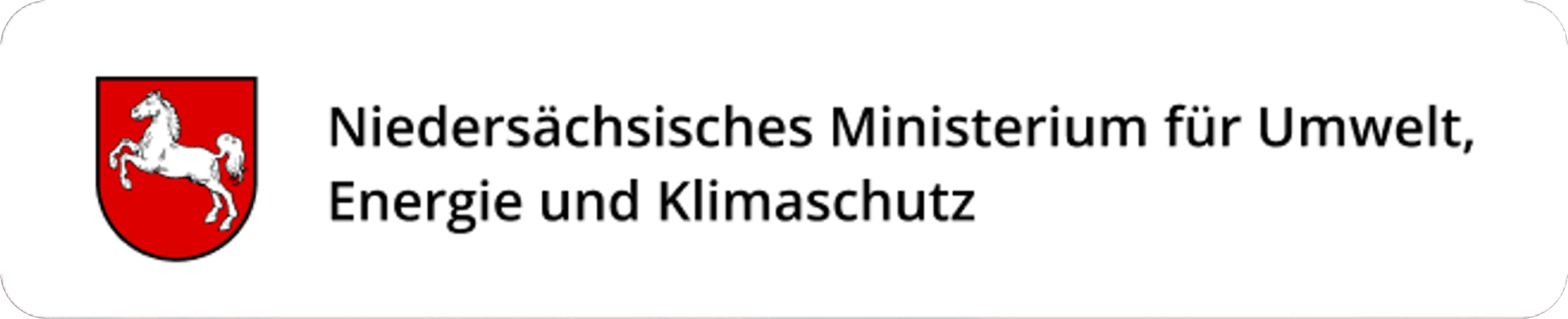 Logo des Niedersächsischen Ministeriums für Umwelt, Energie und Klimaschutz