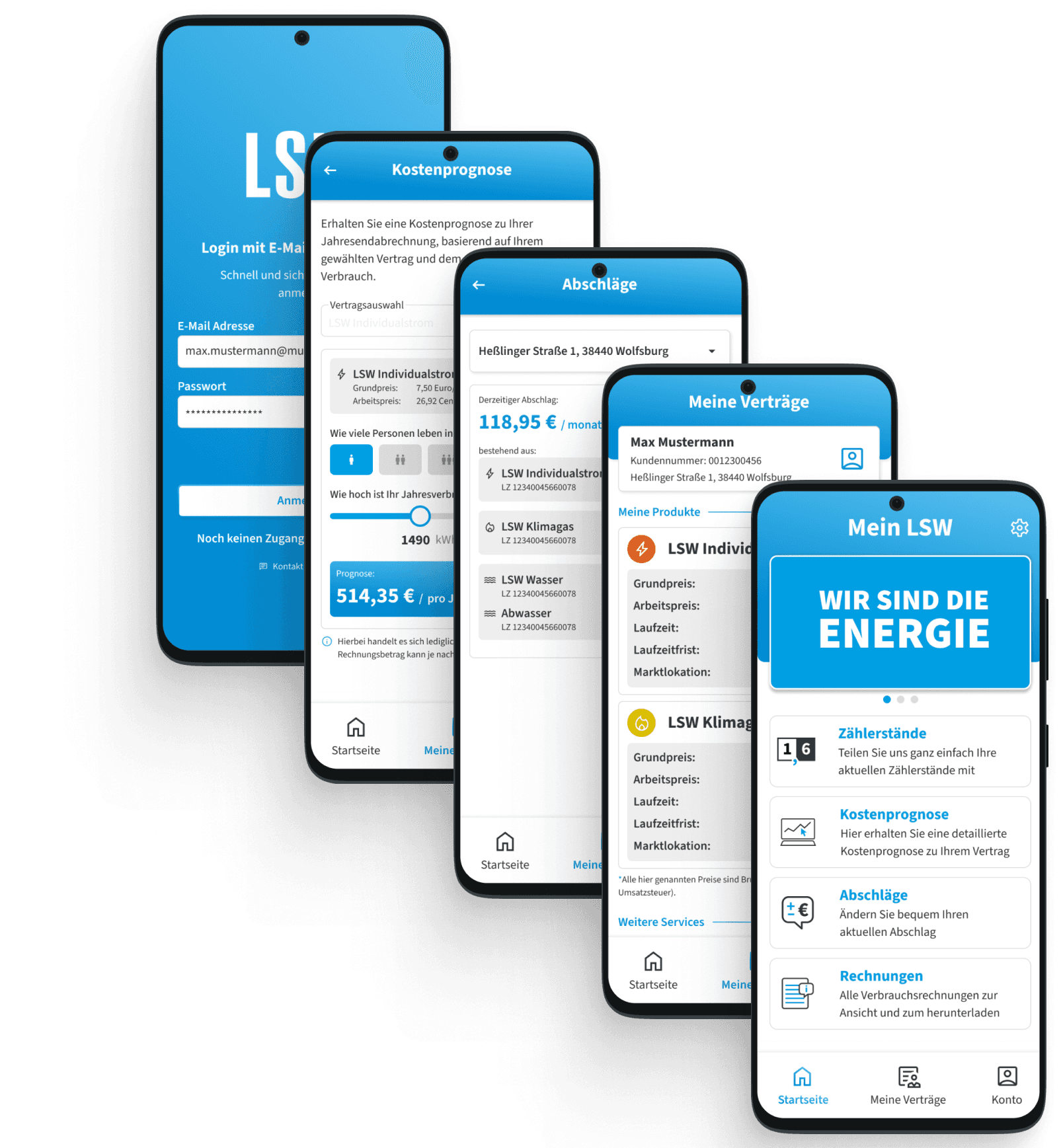 Die App und ihre Features