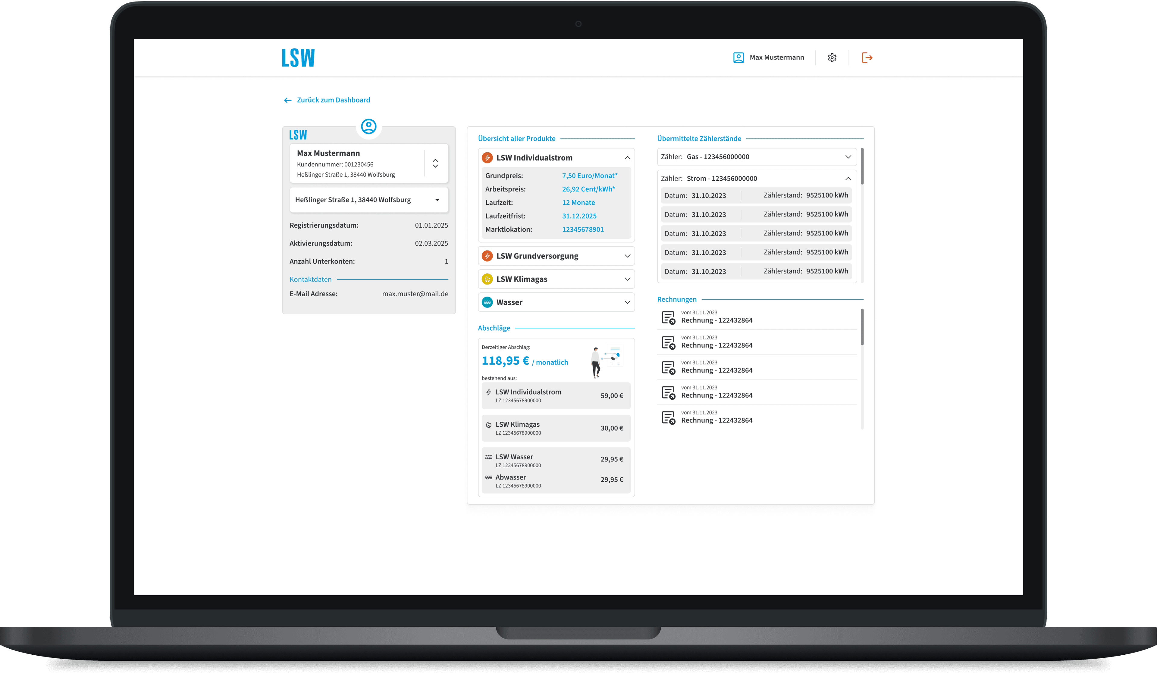 LSW Backoffice