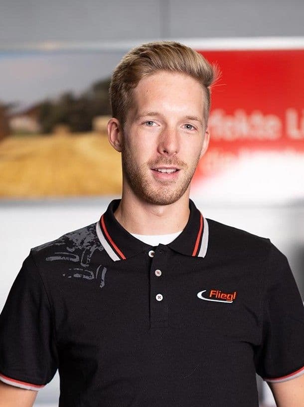 Christian Starflinger, Leitstand Fliegl Agro Center