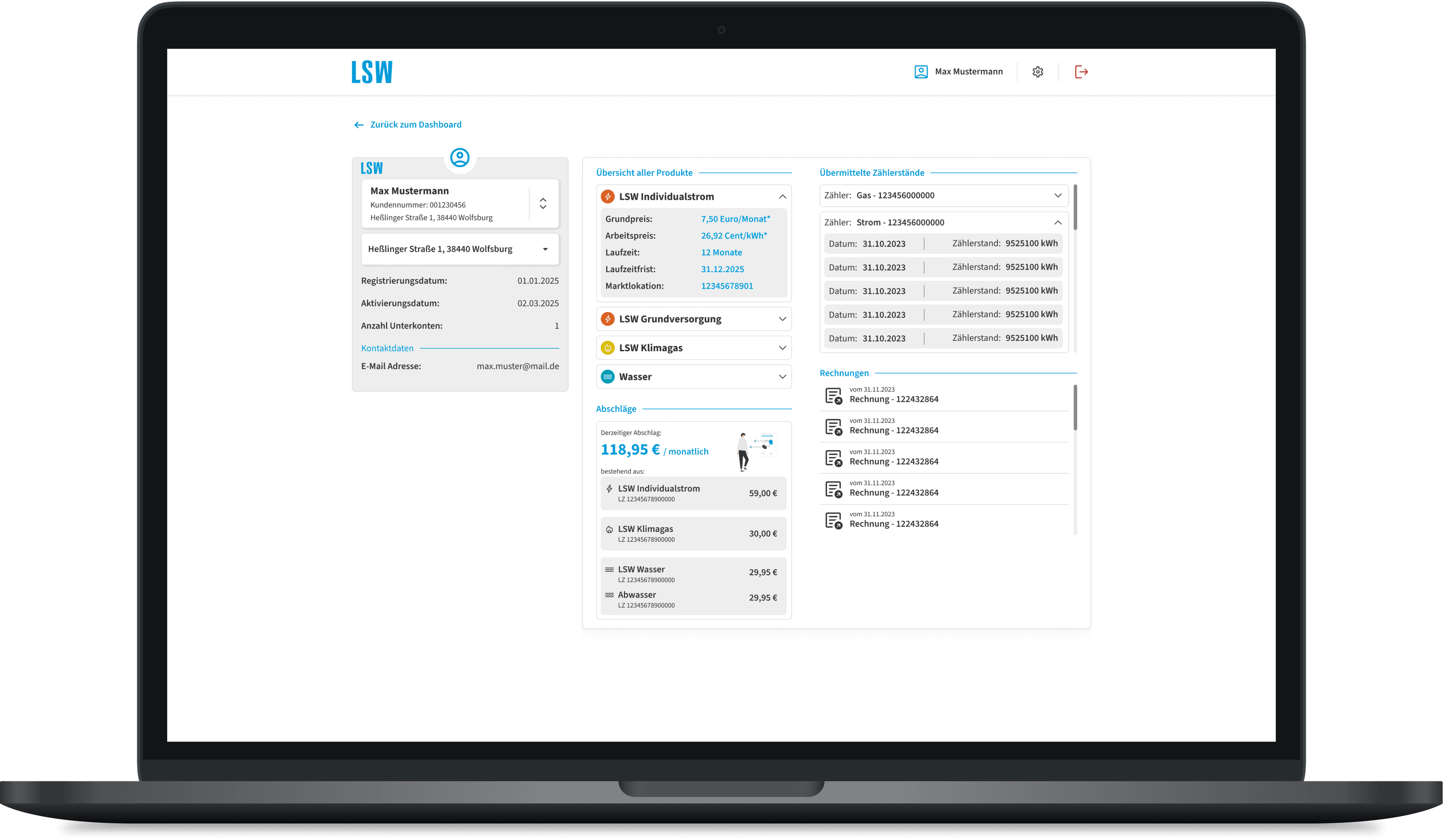 LSW Backoffice